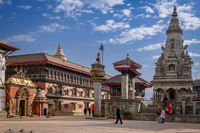Bhaktapur: Experience the Art of Clay, Curd, and Chant - Pottery Square in Bhaktapur: shaping clay the traditional way