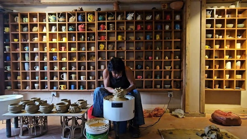Bhaktapur: Experience the Art of Clay, Curd, and Chant - Jujudhau tasting: the king curd in a clay bowl