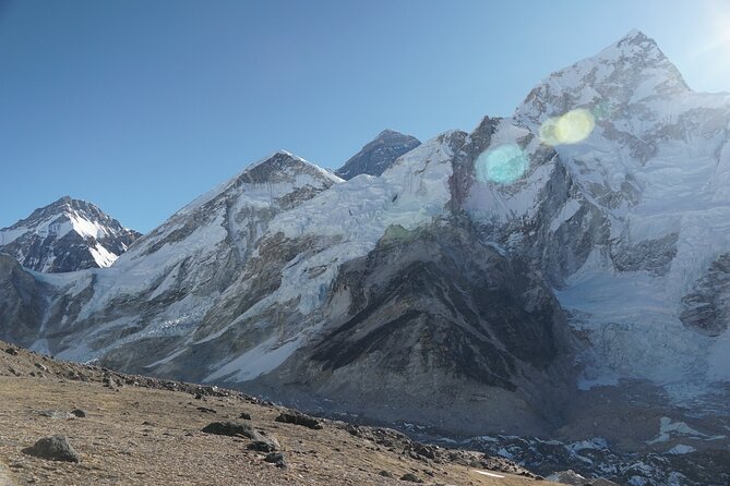 Everest base camp flight over by Helicopter from Kathmandu - What the Kalapathar landing feels like (the photo payoff)