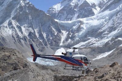 Everest Base Camp Helicopter Tour with Hotel Everest View Landing - Everest View Point and the breakfast stop: where the weather gamble is real