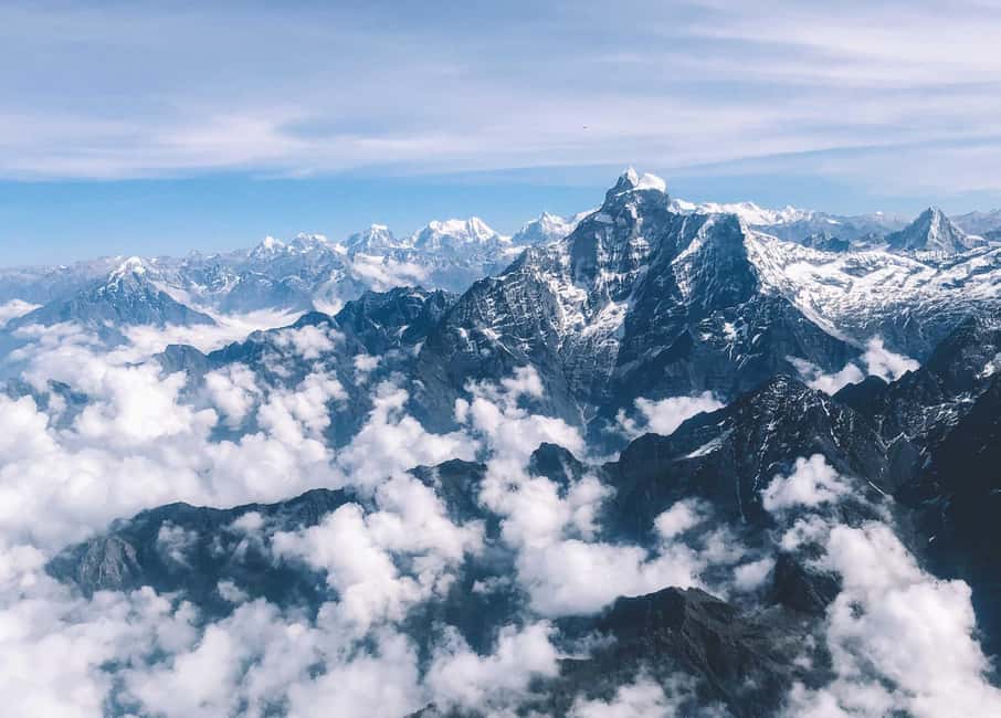 Everest Scenic Mountain Flight (Review Exclusion Section) - The early start in Kathmandu: pickup, sunrise, and an airport photo stop