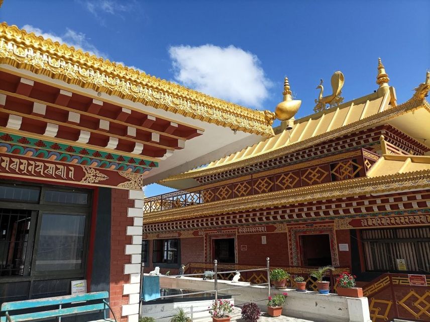 From Kathmandu: Dhulikhel - Namobuddha Spiritual Guided Hike - Namobuddha Monastery hill: plan for stairs, crowds, and real architecture