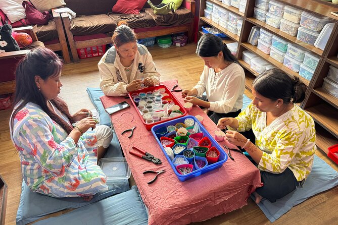 Handmade Jewellery Workshop with Nepali Women - A 3-hour women-led jewelry workshop in Paknajol