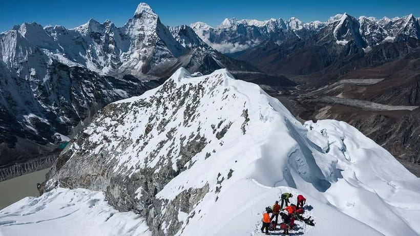 Island Peak Climbing | Summit 6,189m with Expert Guides - Summit day to 6,189m: a long day with technical support