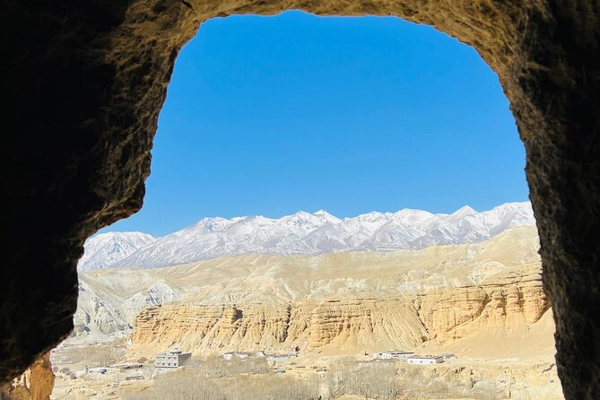 Jeep Trip to Upper Mustang - Kagbeni monastery morning and the permit checkpoint