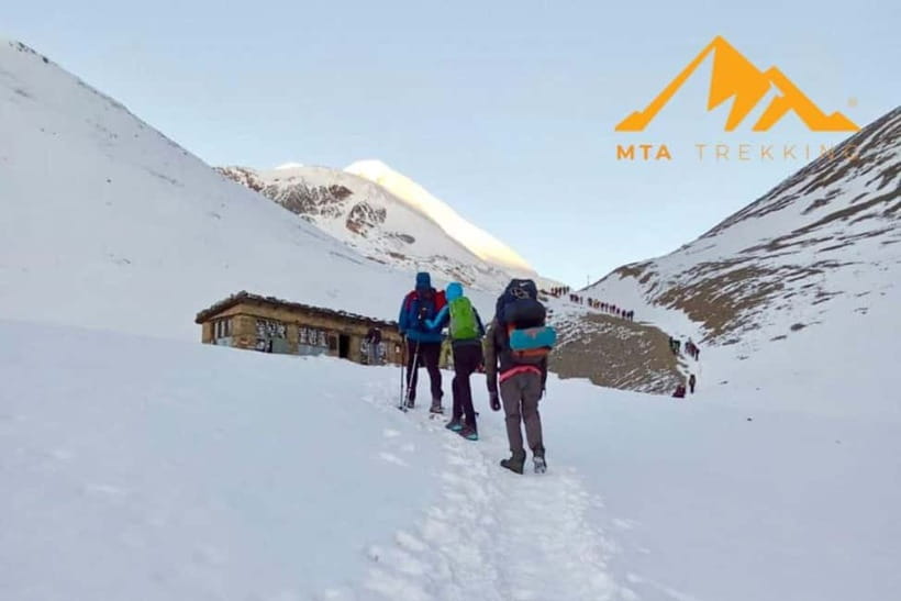 Kathmandu: 8-Day Annapurna Circuit Trek via Thorong La Pass - Thorong La at 5,416 m: views, risk management, and a very early start