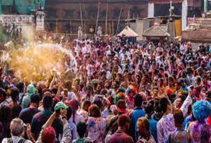 Kathmandu Durbar Square | Holi Festival Celebration 2 March - Holi at Basantapur Durbar Square: What Makes It Special