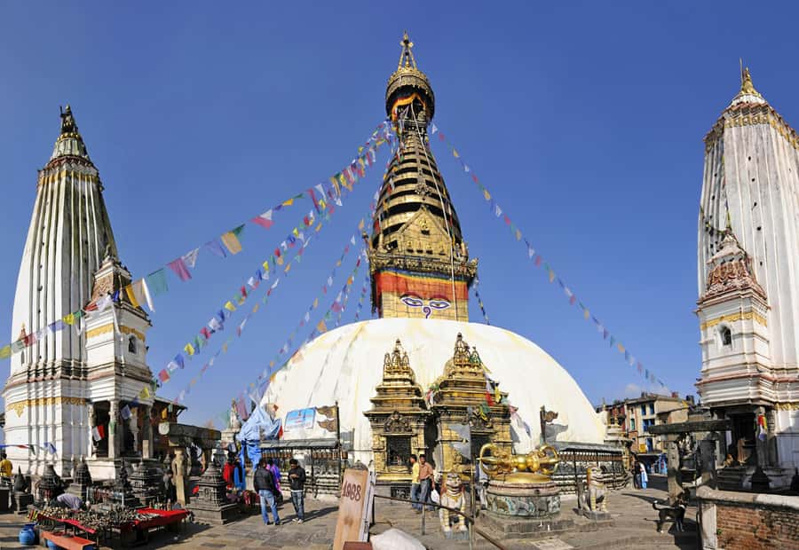 Kathmandu: Full-Day Budget Bus Tour of Kathmandu Valley - Boudhanath Stupa: UNESCO-scale Buddhism done right