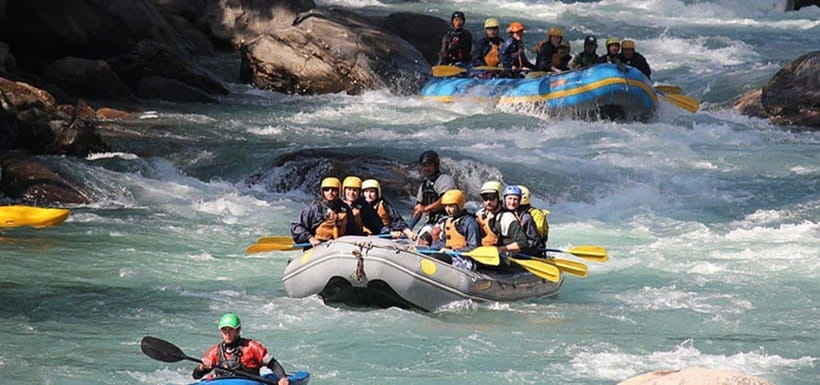 Kathmandu: Trisuli River Rafting Day Trip with Lunch - Gear Up: Safety Briefing, Helmet, Life Jacket, Paddle