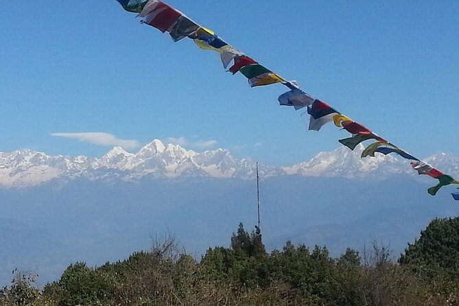 Nagarkot day hiking tour with Everest view - Stop 2 and 3 vibe: Buddha Peace Park trail time for quieter walking