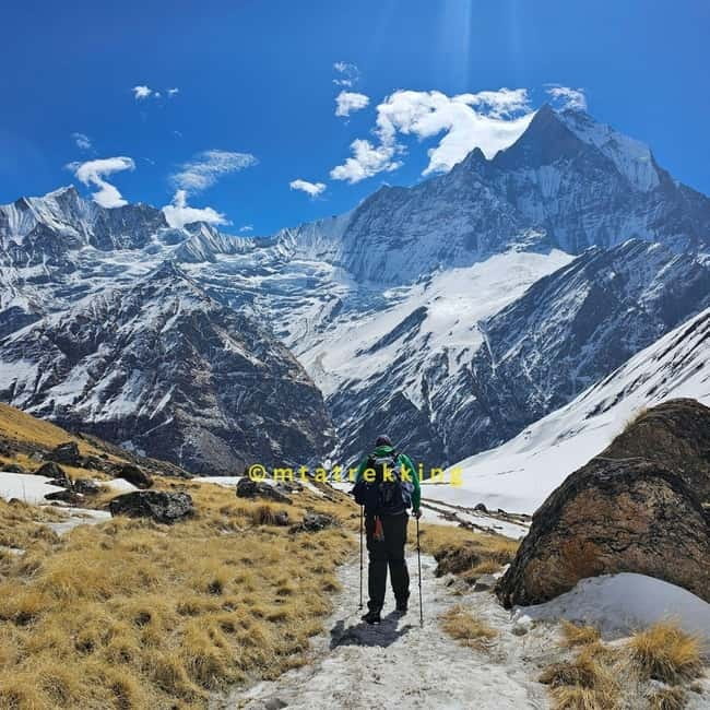 Pokhara: 5-Day Annapurna Base Camp (ABC) Trek - Base Camp to Bamboo: you hit the altitude high, then deal with gravity