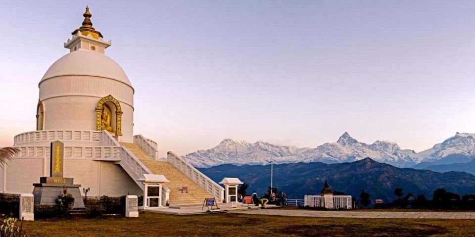 Pokhara: Pagoda, Waterfall & Cave – Private Short Trip - World Peace Pagoda: the fastest way to get the wow factor