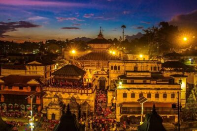 Private Kathmandu UNESCO Heritage Sites with Narayanhiti Museum - Swayambhunath views and the hilltop stupa mood