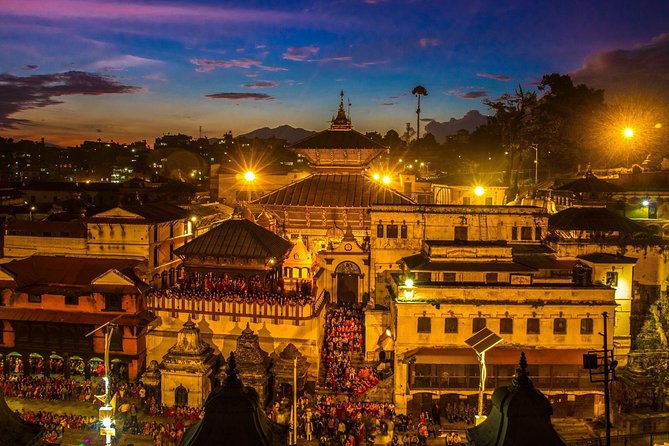 Private Kathmandu UNESCO Heritage Sites with Narayanhiti Museum - Swayambhunath views and the hilltop stupa mood