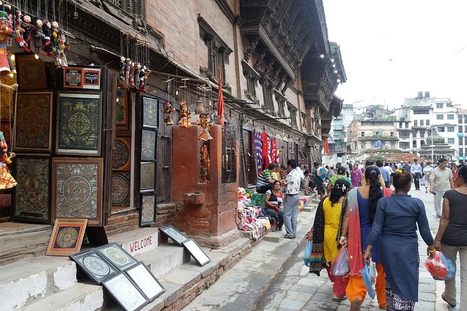 Walking tour of Kathmandu with awesome local guides - Kathmandu Durbar Square: the UNESCO stop you can actually read on the sidewalk