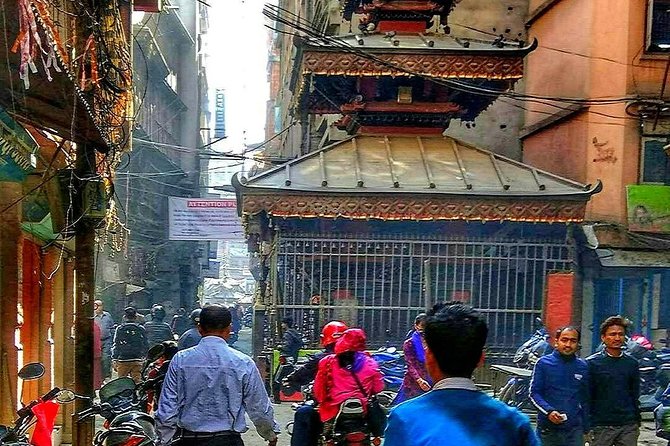 Walking tour of real Kathmandu through back streets. - Kathmandu Durbar Square: temples, stupa areas, and public courtyards